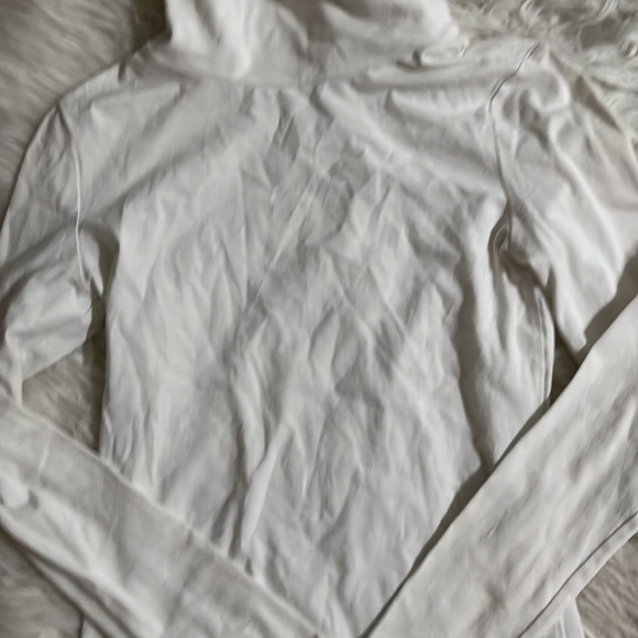 Cat & Jack Girls White Turtleneck L 10/12 - Picture 2 of 3